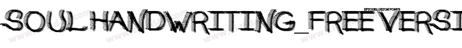 soul handwriting_free-version转换器字体转换